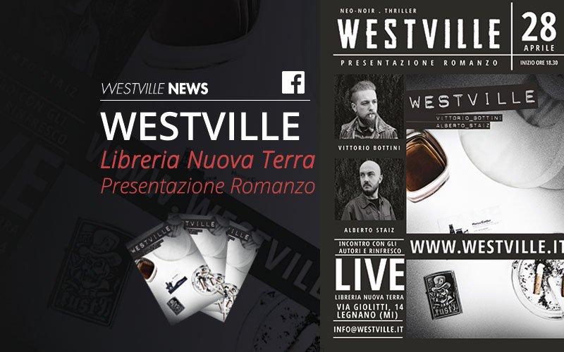 Westville news blog presentaione romanzo libreria nuova terra