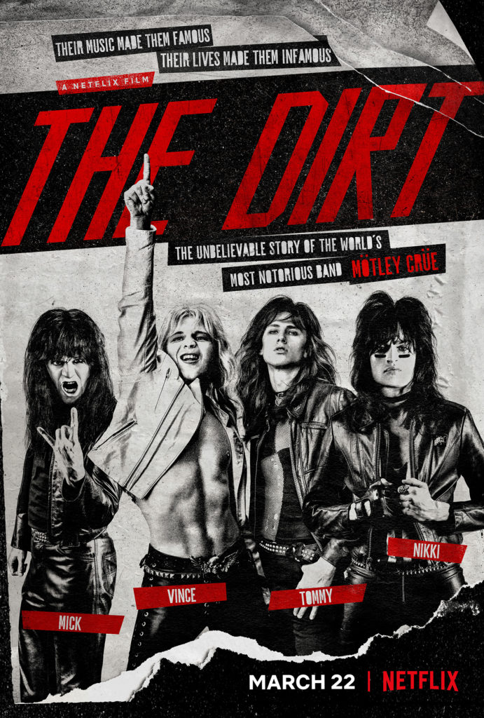 the dirt motley crue netflix locandina